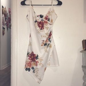 Rue 21 white floral romper